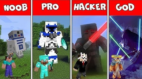 Minecraft NOOB vs PRO vs HACKER vs GOD : STAR WARS in Minecraft ! AVM SHORTS Animation