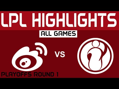 WBG vs IG Highlights ALL GAMES R1 LPL Spring Playoffs 2024 Weibo Gaming vs Invictus Gaming by Onivia