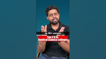 Top 3 BSc Nautical Science Colleges In India #shorts #merchantnavy #bsc