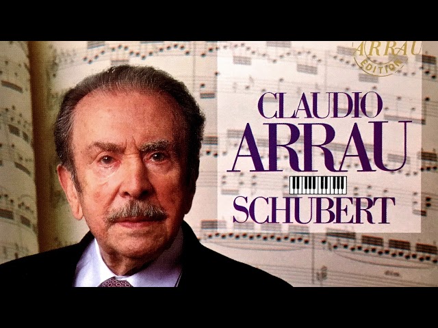 Schubert - Allegretto pour piano : Claudio Arrau, piano