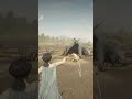 INSANE RDR2 Gameplay! Brave Girl SAVES Man From Lion Attack in EPIC Escape #shorts #gaming