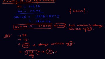 Reversing The Digit Play With Number | Class 8 Mathematics Playing With Numbers