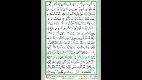 سورة الأحزاب الآية 40 تلاوة الشيخ أيمن سويد #قليل_دائم_خير​