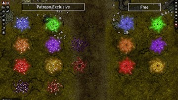 JB2A - Cloud of daggers - All actual variations available