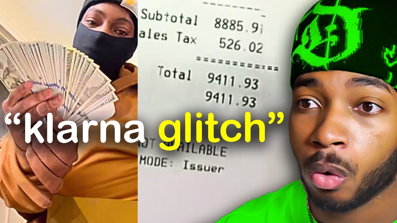 The new Klarna glitch "FREE MONEY" scam... ruining lives YouTube