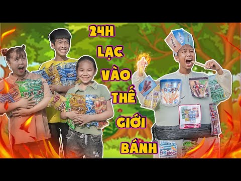 Video Thử Thách Sinh Tồn - 24H Lạc Vào Thế Giới Bánh Akiko ❤... - youtube
