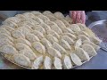 육즙가득 고기만두,산동만두,왕찐빵,신포시장 만두집 / Meat dumplings, vegetable dumplings, steamed buns / korean street food
