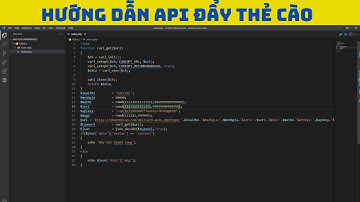 HƯỚNG DẪN API NẠP THẺ CÀO QUA WEBSITE NHANTHECAO.COM - CÁCH API ĐẨY THẺ CÀO| TUANORI.VN