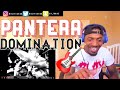 The heaviest breakdown ever was witnessed here! | Pantera - Domination (Live Video) | REACTION