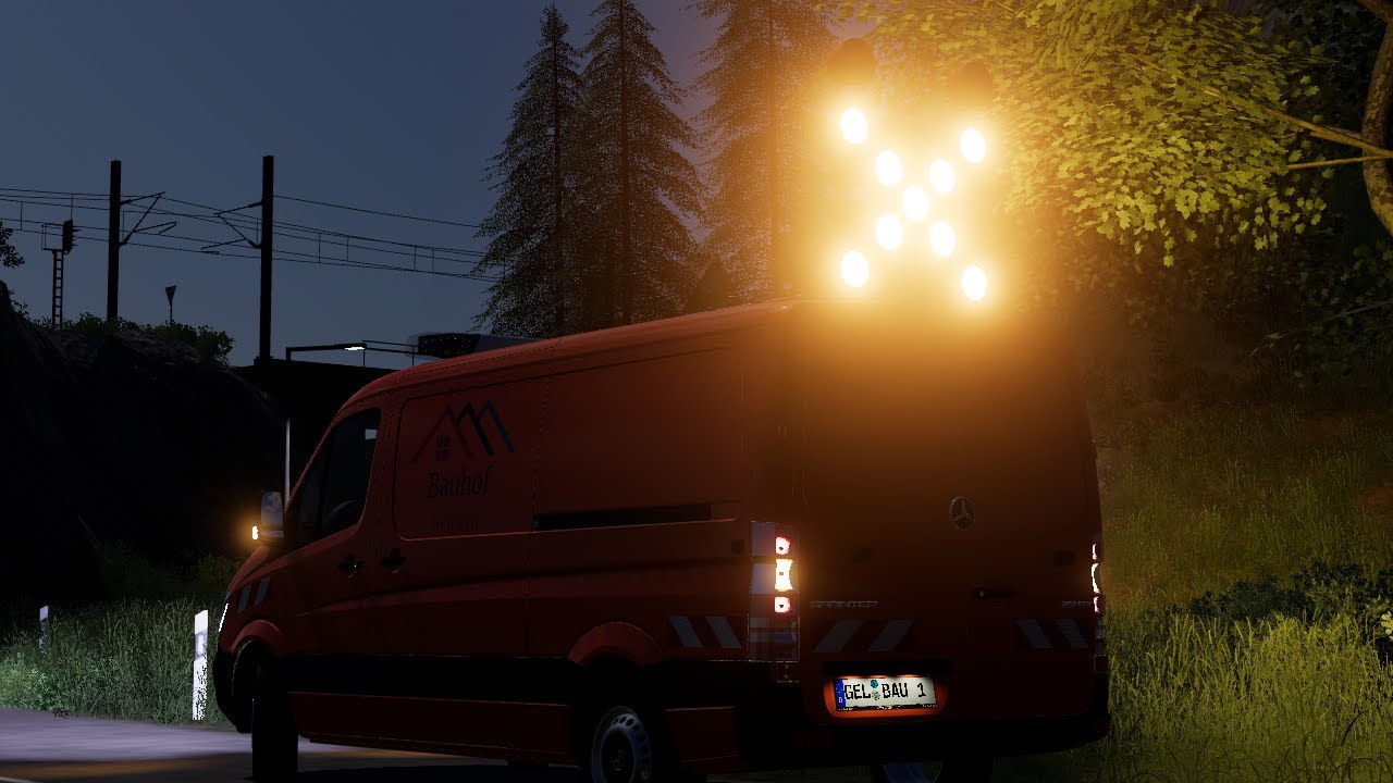 LS19 Modvorstellung MB Sprinter Straßenmeisterei Geldern V.2 ...
