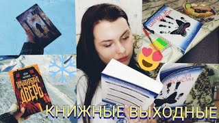 КНИЖНЫЕ ВЫХОДНЫЕ ☕📖✨/мистический триллер, новые книги,  новинки в фикс прайс и поход в больницу 💓