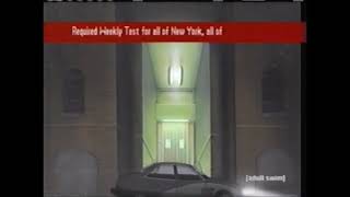 Incomplete Connecticut Cablevision EAS Required Weekly Test (June 27, 2004)