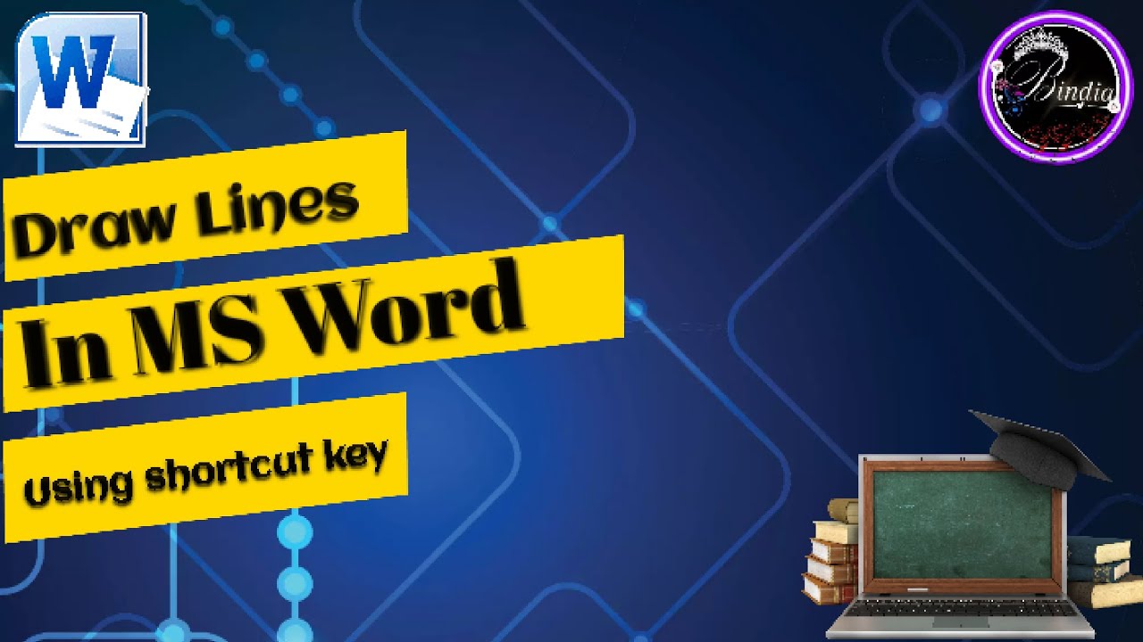 ||To Insert Lines In Ms Word Using Shortcut Keys 🔥🤩|| #msword # ...