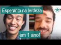 Esperanto com preguiça em 1 ano! #06 Conversa Matheus Gamito | Esperanto do ZERO!