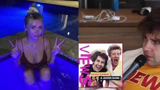 CORINNA TALKS ABOUT HOOKING UP WITH A GIRL AND POSSIBLE THREESOME WITH DAVID AND JASON