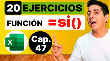 20 Ejercicios con la Función SI en Excel | Para Descargar y Practicar 📊
