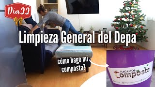 Limpieza General del Depa ?| Vlogmas día 22