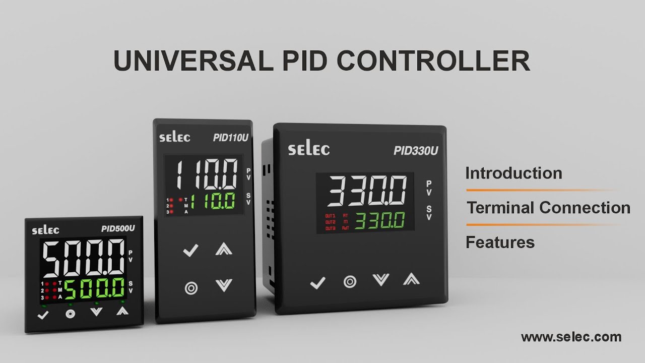 Selec Universal PID Controller | Introduction | Terminal Connections ...