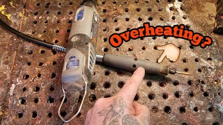 How to Fix your Dremel Handpiece from over heating.