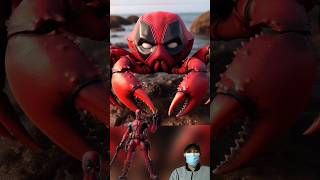 Superheroes cursed by a crab part 2 💥Avengers vs DC - All Marvel Characters#avengers #shorts #dc