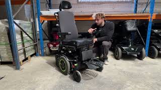 Quickie Q400M Rising and Tilt Electric Wheelchair Powerchair Review For Sale