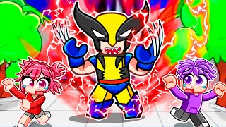 Becoming WOLVERINE in Roblox Strongest Battlegrounds!