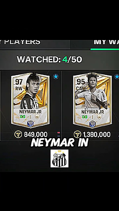 Santos neymi☠️#fcmobile #fcmobileshort