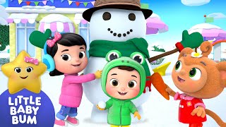 building a snowman we wish you a merry christmas little baby bum nursery rhymes for kids