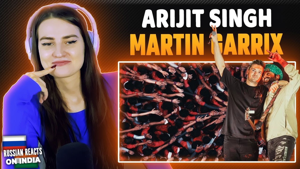 Russian Girl Reacts on Weightless | Martin Garrix & Arijit Singh
