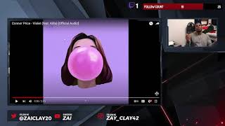 Violet (feat. Killa) - Connor Price [Official Audio] | ZAI REACTION