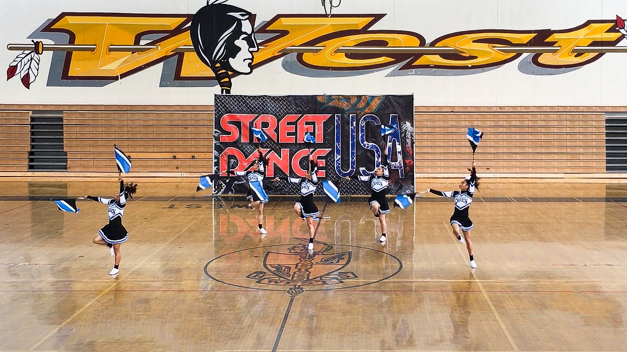 Carson HS Flaggies (2 Flags) @ 2017 MDDT Street Dance USA