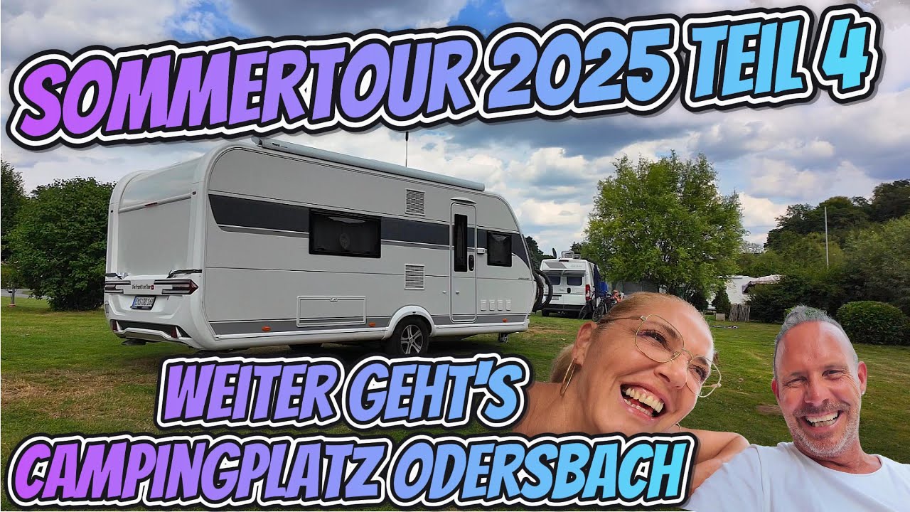 Campingplatz Odersbach bei Weilburg - Campen an der Lahn mit dem Wohnwagen