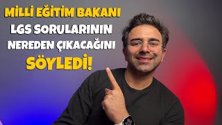 SON DAKİKA: MEB LGS Soruları İçin Şifreyi Verdi! Soruların Nereden Çıkacağını Açıkladı.