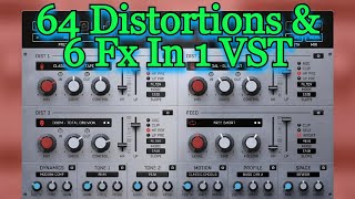 New 64 In 1 Distortion VST Plugin by United Plugins - Cyberdrive - Review & Demo