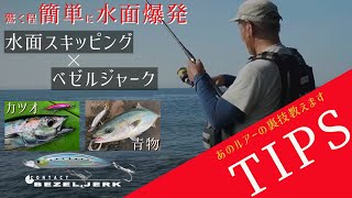 【TIPS】驚く程簡単に水面爆発！ベゼルジャークの水面スキッピング