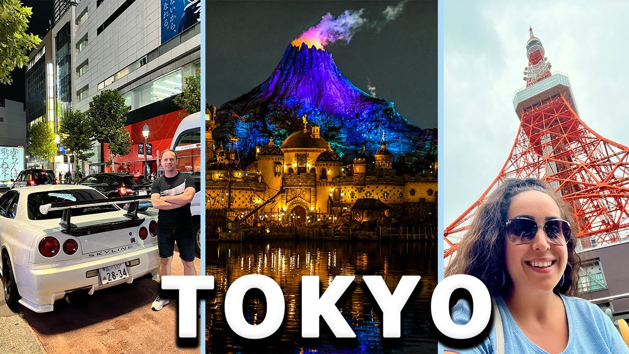 Japonya'nın Kalbi Tokyo!  |PART 2|  Tokyo Tower - Shibuya Crossing - Tokyo DisneySea