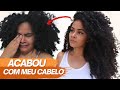 DESTRUÍ meu Cabelo Cacheado: como recuperar cabelos RESSECADOS | SOS Voltando aos cachos