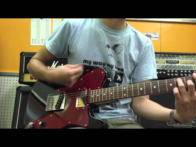 ミッシェル アベフトシ風モデルFender弾いた - YouTube