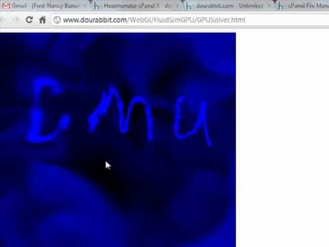 WebGl 2D Fluid Simulator Javascript solver vs. GPU solver