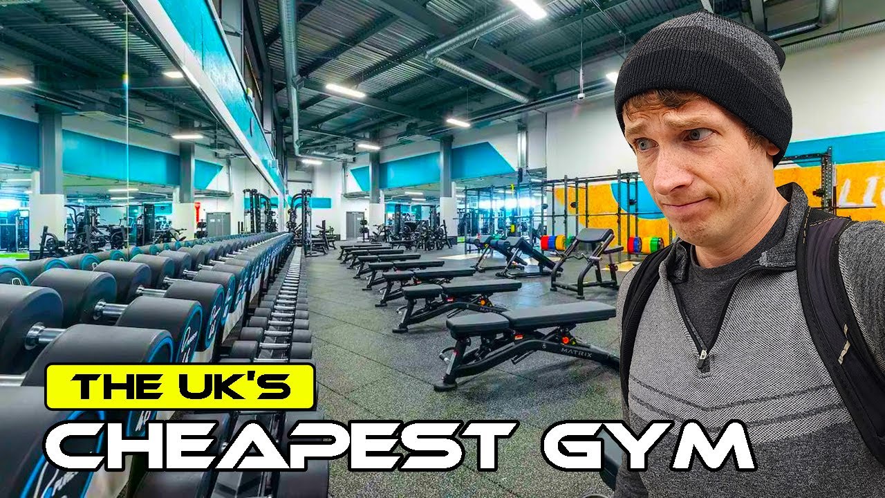 A Tour of the UK's CHEAPEST Gym: Pure Gym | Better Than Planet Fitness?