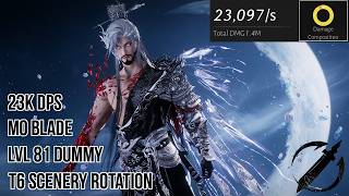 T6 Scenery Mo Blade | 23k DPS | LVL 81 Dummy Parse | Where Winds Meet