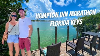 Hampton Inn MARATHON  FLORIDA KEYS Room Tour (Florida Keys Vacation 2023)