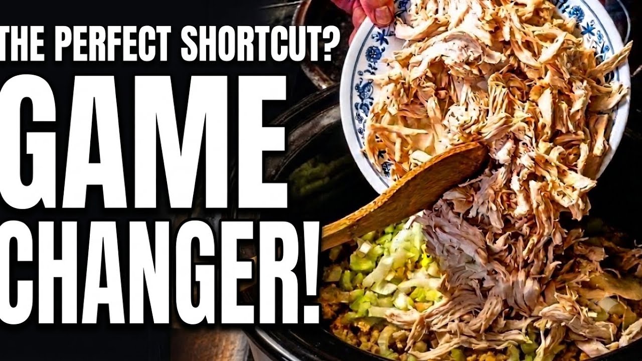 Crockpot Chicken & Dressing | The Easiest Southern Comfort Food ...