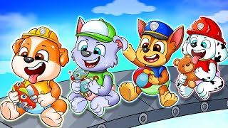 Paw Patrol The Mighty Movie | Brewing Cute Baby Factory! | Happy Life Story | Rainbow Friends 3