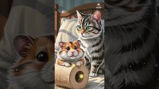 Hamster Caught in Toilet Paper - Epic Toon Factory #shorts #cartoon #animals #hamsters #cat #funny Hamster Caught in Toilet Paper - Epic Toon Factory #shorts #cartoon #animals #hamsters #cat #funny