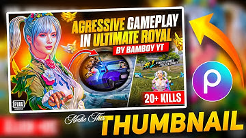Make This High Quality Thumbnail In PicsArt 🔥