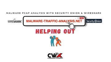 Malware Traffic Analysis with Security Onion & Wireshark  | Helping Out