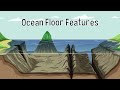 Ocean floor features