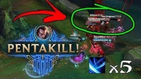 TỔNG HỢP NHỮNG PHA PENTAKILL THẦN THÁNH CỦA YASUO | League of Legend