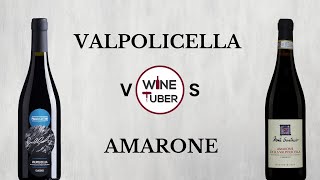 Amarone vs. Valpolicella. What is the difference between Amarone and Valpolicella?